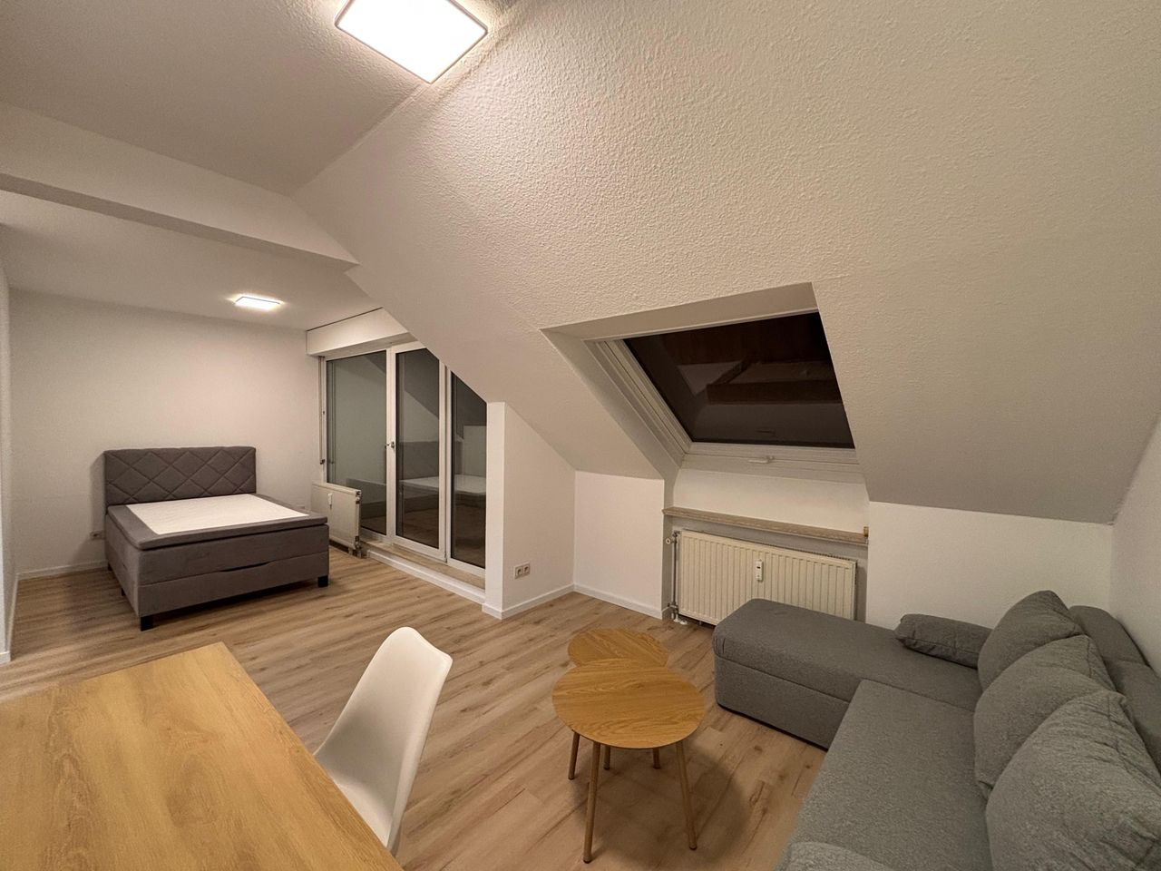 Bright and modern furnished apartment with large rooftop terrace near Saarbrücken Zoo