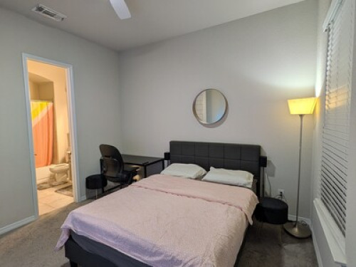 Furnished private room with Ensuite