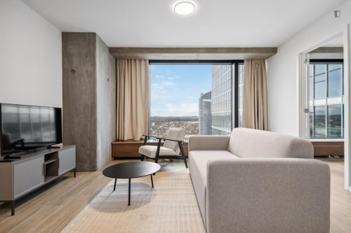 Trendy 1-bedroom flat near Brussels-North train station - Gallery - 16