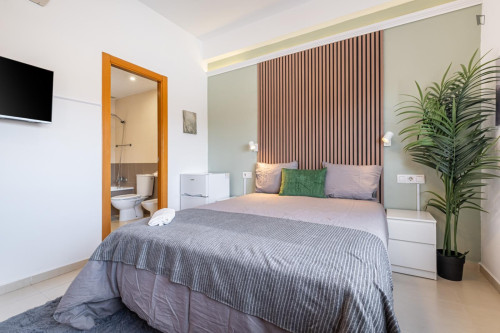 Sublime double ensuite bedroom near the Alicante train station