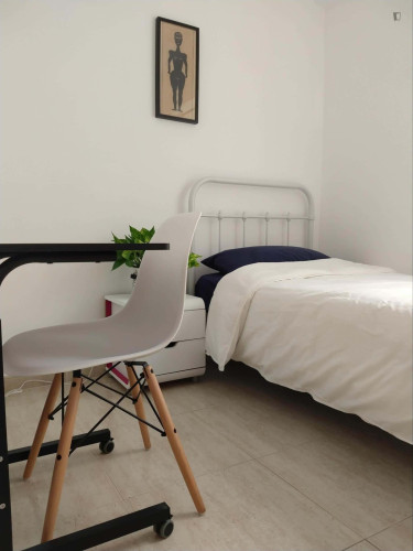 Room for 110 m² with 4 bedrooms
