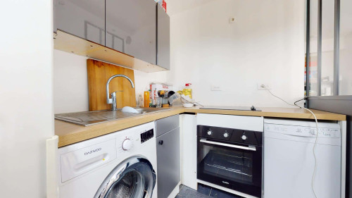 Apartment in Rue des Brumes Lactees, Cergy for 28 m²