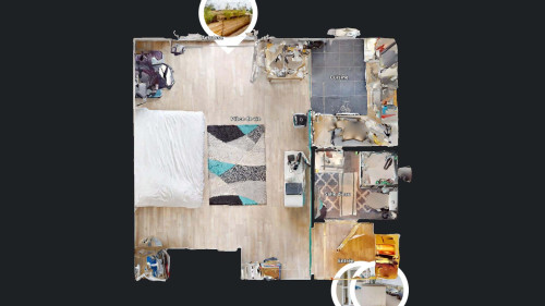 Apartment in Rue des Brumes Lactees, Cergy for 28 m² - Gallery - 10