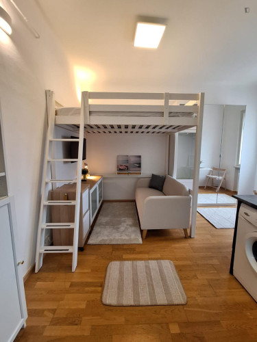 Welcoming studio in the central Wieden district