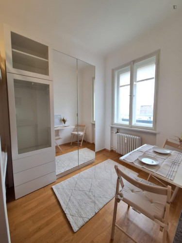 Welcoming studio in the central Wieden district