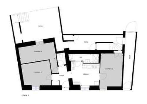 Room in Rue de la Sarra, Oullins-Pierre-Bénite for 63 m² with 3 bedrooms - Gallery - 10