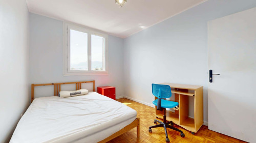 Room in Square le Périer, Saint-Martin-d'Hères for 67 m² with 4 bedrooms - Gallery - 18