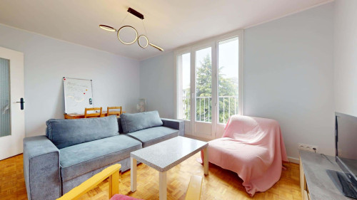 Room in Square le Périer, Saint-Martin-d'Hères for 67 m² with 4 bedrooms - Gallery - 10