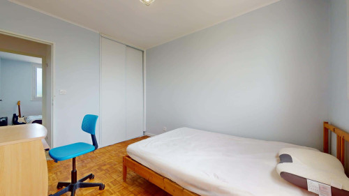 Room in Square le Périer, Saint-Martin-d'Hères for 67 m² with 4 bedrooms - Gallery - 17