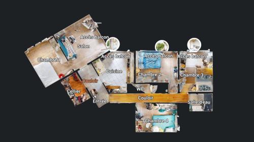Room in Rue de la Chapelle, Lyon for 89 m² with 4 bedrooms