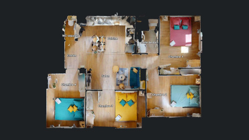 Room in Rue de la Moselle, Lyon for 68 m² with 4 bedrooms - Gallery - 7