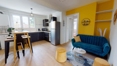 Room in Rue de la Moselle, Lyon for 68 m² with 4 bedrooms