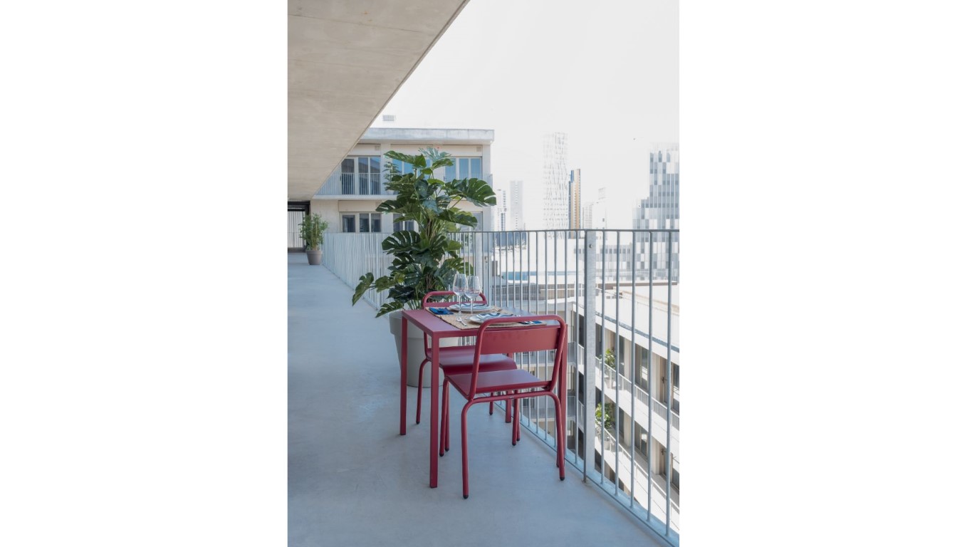 Beds In Double Studio Shared - Xior Diagonal Besòs - Gallery - 2