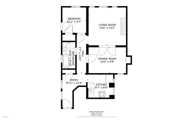 1 Bedroom - 3
