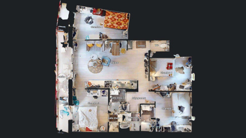 Room in Rue Frédéric Mistral, Rennes for 74 m² with 4 bedrooms - Gallery - 2