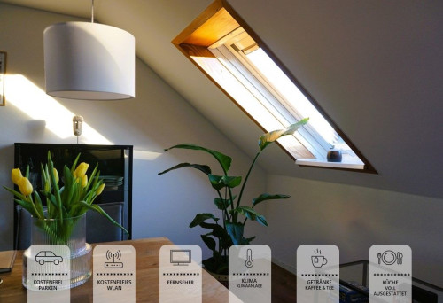 Cozy and quiet loft in Nordheim