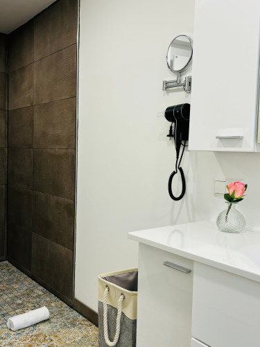 Entire Apartment, Jacuzzi, Terrace, 55' TV, Kitchen, Rain Shower