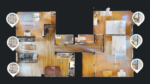 Room in Rue Michel de Bourges, Toulon for 69 m² with 3 bedrooms - Gallery - 6