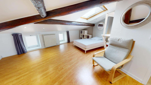 Room in Rue Saint-Vincent de Paul, Clermont-Ferrand for 130 m² with 5 bedrooms