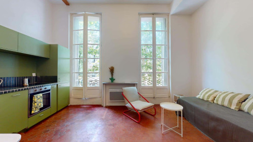 Apartment in Boulevard National, Marseille for 41 m² with 2 bedrooms
