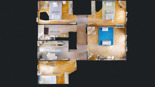 Room in Rue du Bourbonnais, Rennes for 73 m² with 4 bedrooms - Gallery - 12
