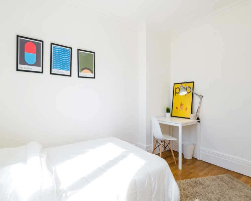 Chambre dans le Rue Quivogne