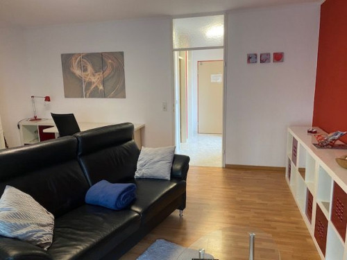 Two-room apartment with balcony, fully furnished