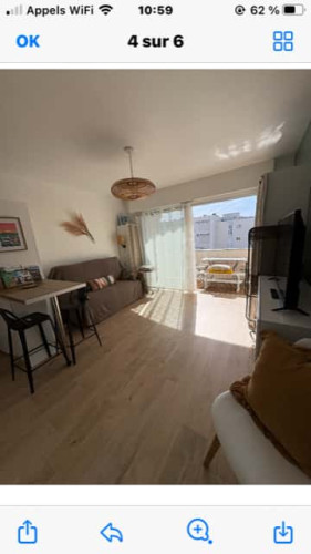 Apartment in Avenue le Mail, Six-Fours-les-Plages for 25 m²