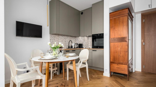 Very cool studio in the Mariensztat area - Gallery - 5