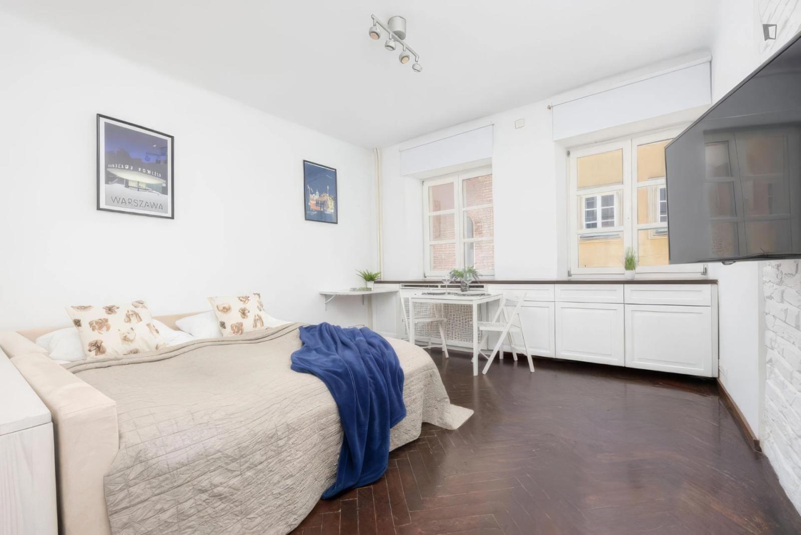 Appealing And Big Studio In Mariensztat - 1