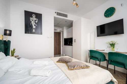 Alluring studio in the Moczydło neighbourhood