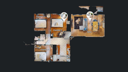 Room in Rue Saint-Ferjus, Grenoble for 75 m² with 3 bedrooms - Gallery - 14