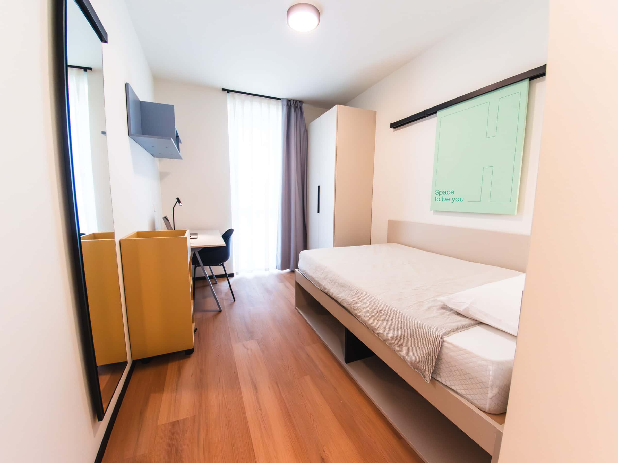 Single Room With Private Bathroom - Coliving, Ortica - 1