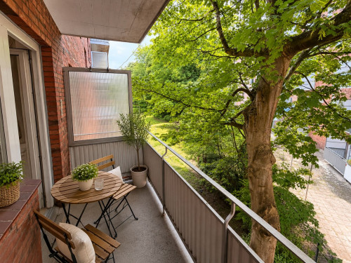 Fantastic apartment in Kiel with a balcony