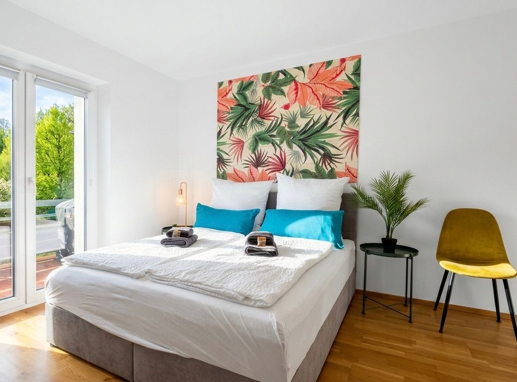 Near Regensburg: Balcony | BBQ | Sauna | Disney+ - 22