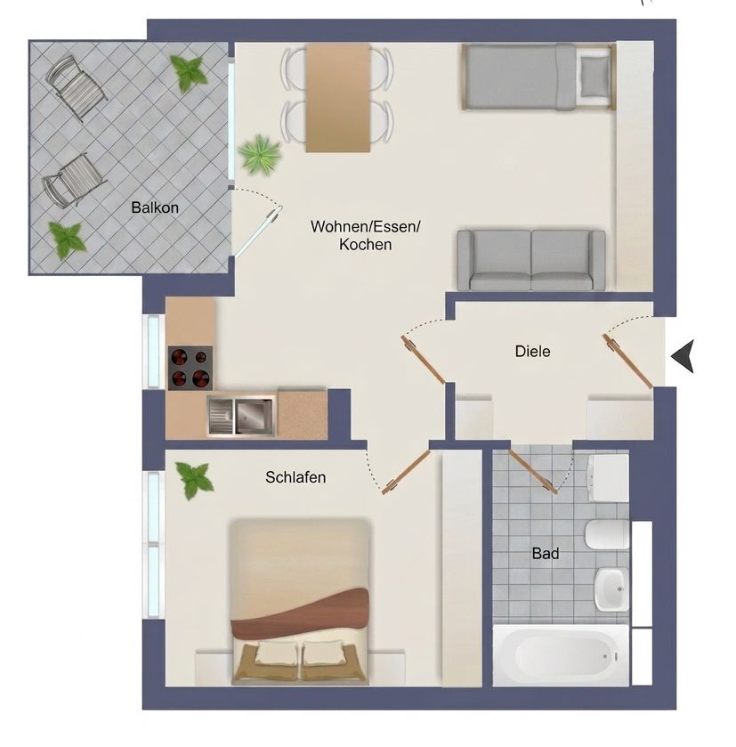 Modern And Calm Apartment In Munich-Pasing, Very Well Connected - 1