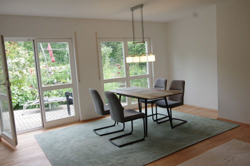 Business Apartment between Frankfurt and Hanau – 5 minutes walk to the train station, approx. 30 minutes to Frankfurt Central Station, own parking space, terrace, home office, ideal for expats, project staff and families - Gallery - 28