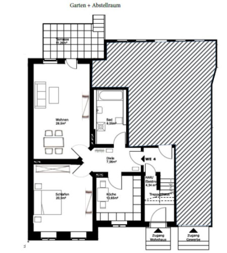 Stylishly furnished apartment with garden near to the Havel - Gallery - 4