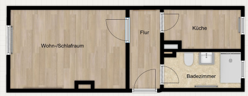 Gut-Renovated Design Apartment in Quiet Courtyard Location – Barbarossaplatz