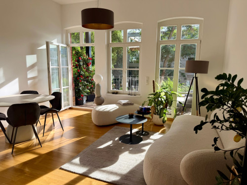 Bright & stylish, fully furnished apartment in Düsseldorf – ideal for temporary living