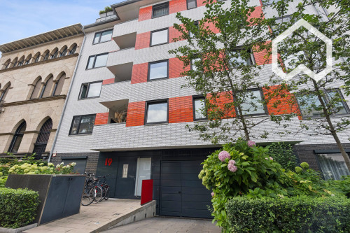 Modern & Bright Studio with Private Terrace in Düsseldorf-Flingern - Gallery - 2