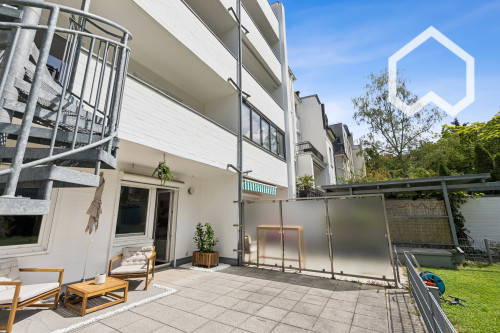 Modern & Bright Studio with Private Terrace in Düsseldorf-Flingern - Gallery - 6