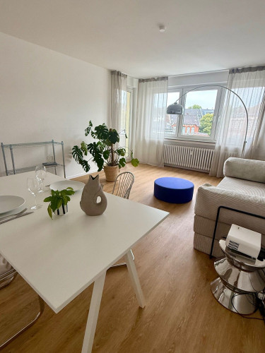Furnished 3-room apartment in central prime location in Bilk