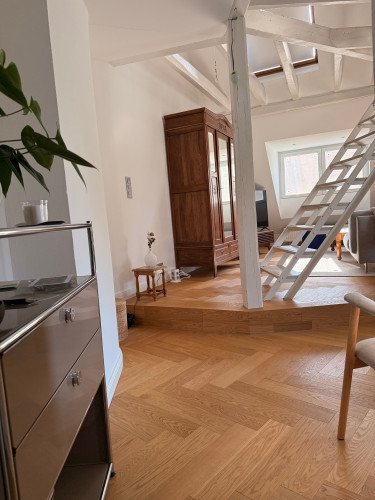 Unique 130 sqm period apartment with roof terrace in Oberkassel - Gallery - 21