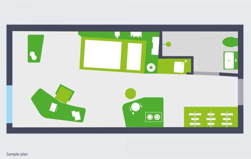 Graz Lend - The Studio - Floorplans