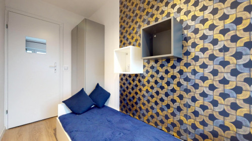 Single room #2 at Wrzeciono 55 Street