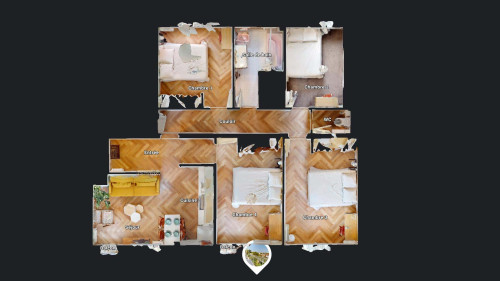 Room in Rue des Chasseurs, Montpellier for 84 m² with 5 bedrooms - Gallery - 6