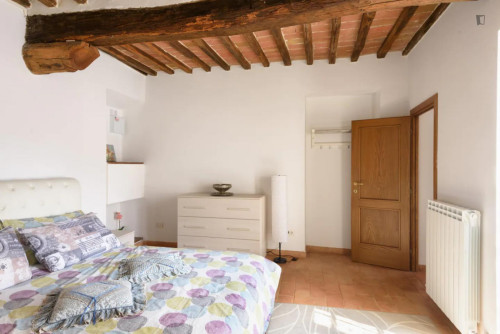Bright 1-bedroom flat near the University of Siena