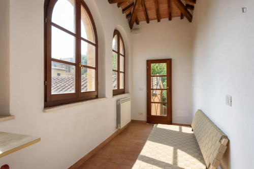 Bright 1-bedroom flat near the University of Siena - Gallery - 7