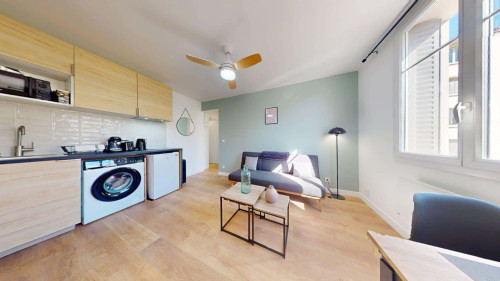 Apartment in Rue de la Villette, Lyon for 26 m² with 1 bedroom